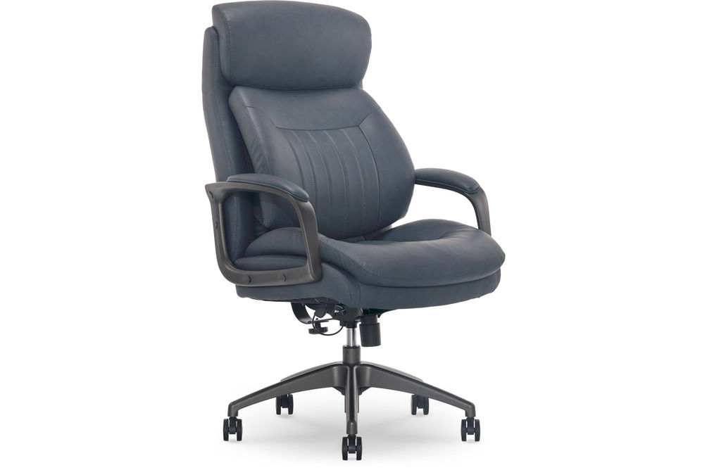 La-Z-Boy - Calix Big and Tall Executive Chair with TrueWellness Technology Office Chair - Slate