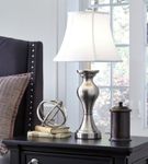 Signature Design by Ashley Rishona Lamp Set- Sample Room View