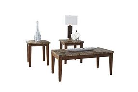Signature Design by Ashley Theo Coffee Table and End Tables