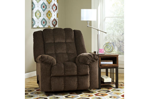 Rent An Ashley Furniture Ludden Cocoa Rocker Recliner