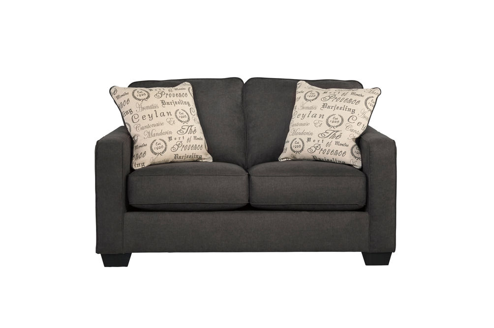 Signature Design by Ashley Alenya-Charcoal Sofa and Loveseat