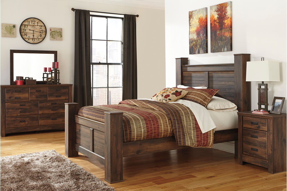 Signature Design by Ashley Quinden 6-Piece Queen Bedroom Set- Room View