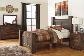 Signature Design by Ashley Quinden 6-Piece Queen Bedroom Set- Room View