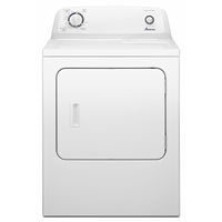 Amana 6.5 Cu. Ft. Top Load Electric Dryer with Automatic Dryness Control