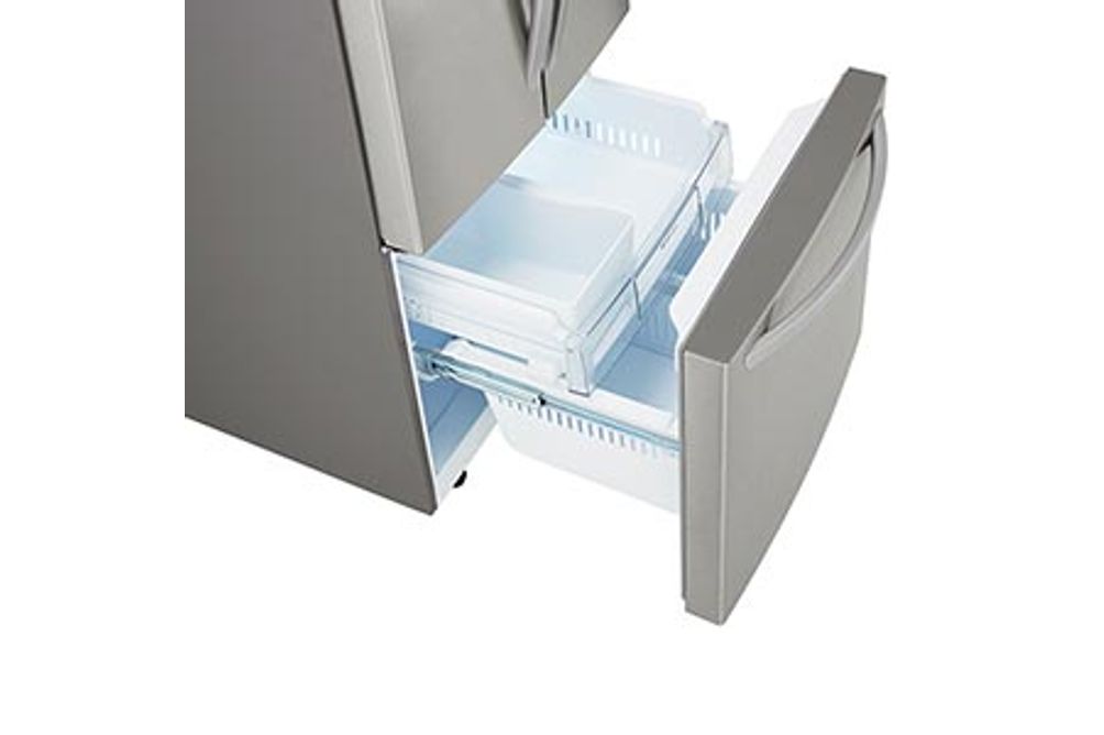 LG Stainless 21.8 Cu. Ft. French Door Refrigerator- Freezer Drawer