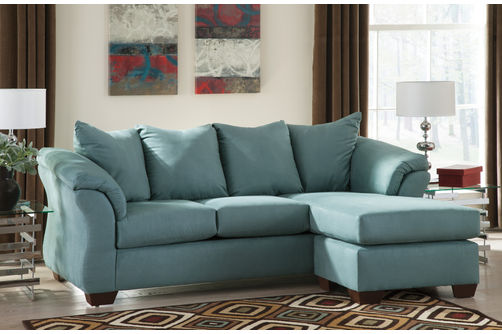 Rent To Own Ashley Darcy Sky Sofa Chaise