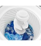Amana® White 3.5 Cu. Ft. High Efficiency Top Load Washer- Interior View