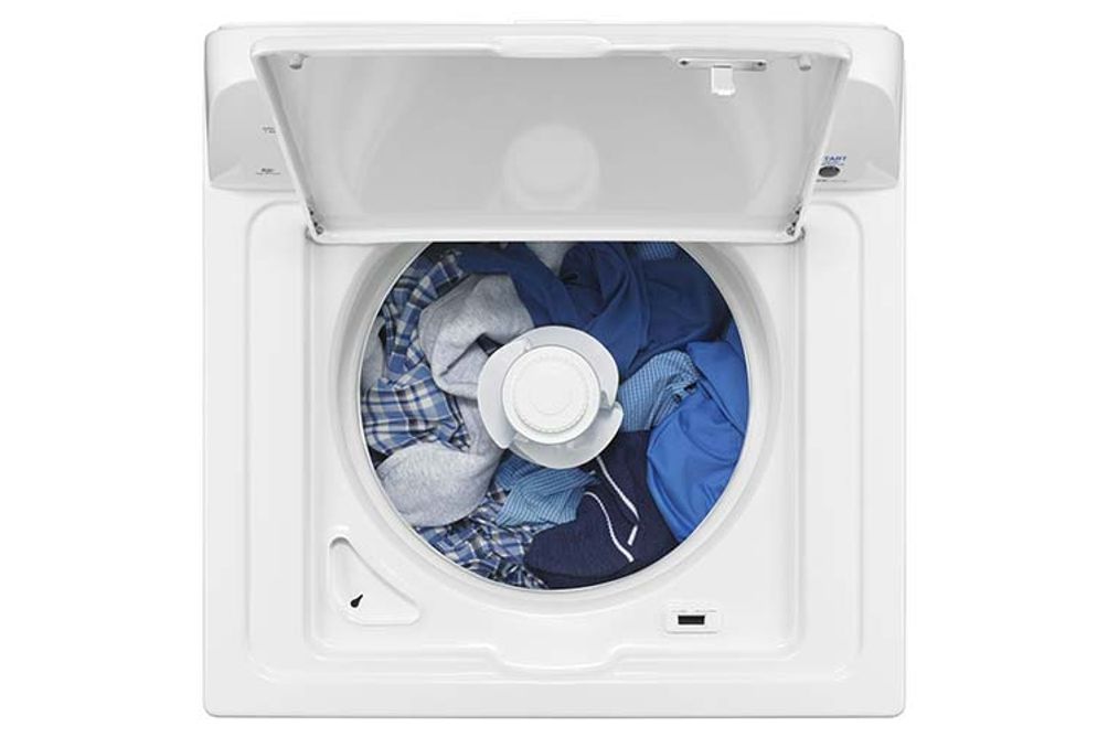 Amana® White 3.5 Cu. Ft. High Efficiency Top Load Washer- Alternate View