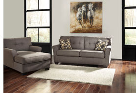 Signature Design by Ashley Tibbee-Slate Sofa and Chaise- Room View
