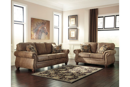 Rent To Own Ashley Larkinhurst Earth Sofa Loveseat