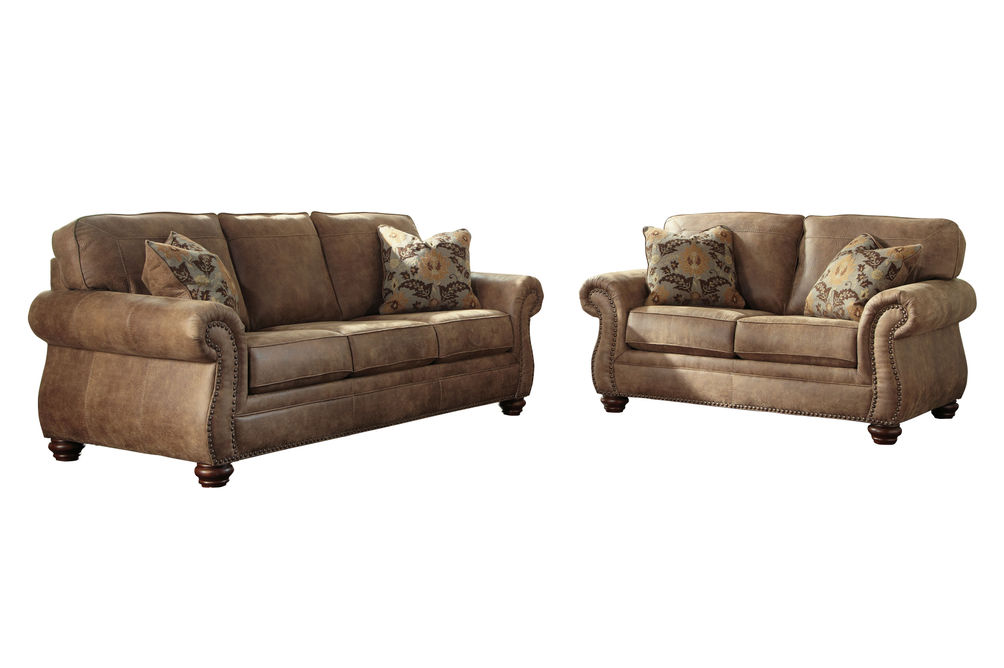 Signature Design by Ashley Larkinhurst-Earth 2-piece Sofa and Loveseat