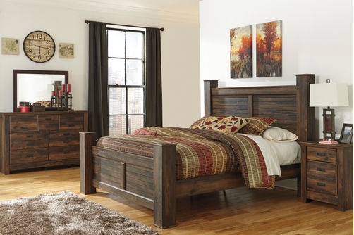 Rent To Own Quinden 6 Piece King Bedroom Set