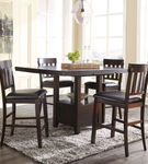 Signature Design by Ashley Haddigan 5-piece Dining Set- Room View