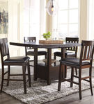 Rent to Own an Ashley Haddigan 5-Piece Dining Set D596-4