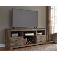 Signature Design by Ashley Trinell 63 Inch TV Stand- Room View