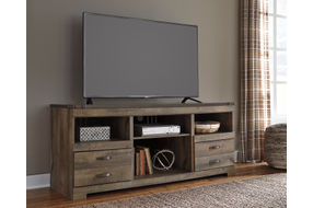 Signature Design by Ashley Trinell 63 Inch TV Stand- Room View