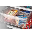 Frigidaire Black 18 Cu. Ft. Top-Freezer Refrigerator- Food Drawers