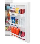 Frigidaire White 18 Cu. Ft. Top-Freezer Refrigerator- Bottom Door Open