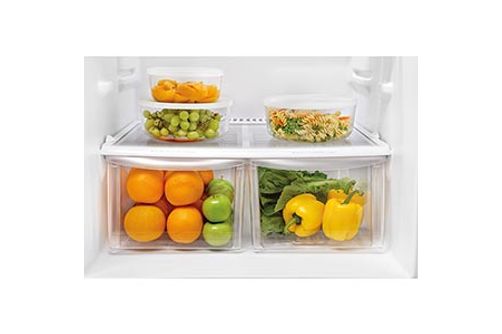 Frigidaire White 18 Cu. Ft. Top-Freezer Refrigerator- Bottom Drawers