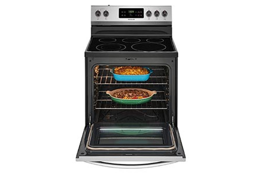 Frigidaire Stainless 5.3 Cu. Ft. Smooth-Top Electric Range- Alternate View