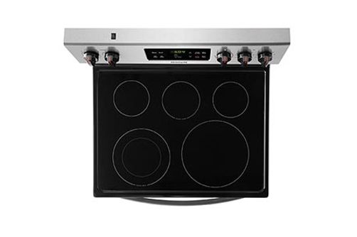 Frigidaire Stainless 5.3 Cu. Ft. Smooth-Top Electric Range- Top View