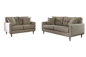 Benchcraft Dahra-Jute Sofa and Loveseat