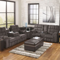 Signature Design by Ashley Acieona-Slate 3-Piece Reclining Sectional- Room View