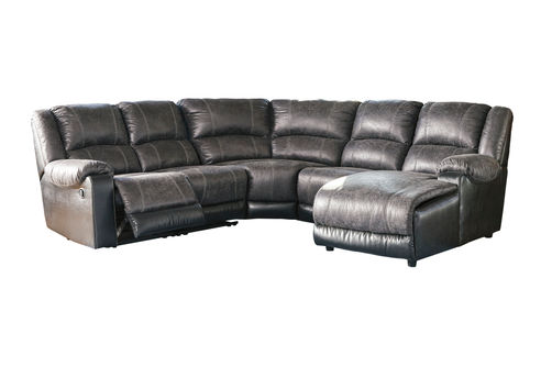 Signature Design by Ashley Nantahala-Slate 5-Piece Sectional with Chaise