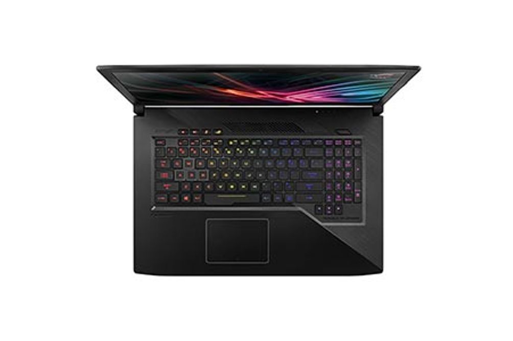 ASUS 17.3 inch ROG STRIX GeForce GTX 1050 Gaming Laptop- Keyboard View