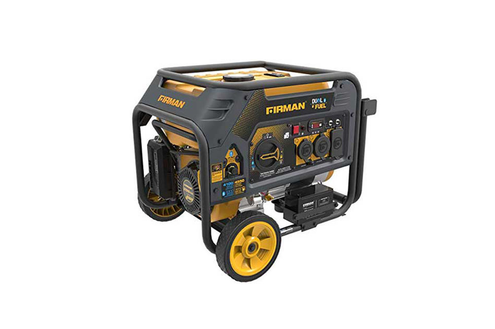 Firman Hybrid Series H03651 3650/4550 Watt Dual Fuel Generator