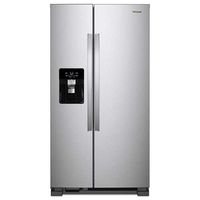 Whirlpool Stainless 21.4 Cu. Ft. Side-by-Side Refrigerator - Fingerprint Resistant 