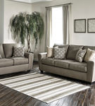 Benchcraft Calicho-Cashmere Sofa and Loveseat- Room View