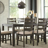 Signature Design by Ashley Rokane 7-Piece Dining Set- Room View