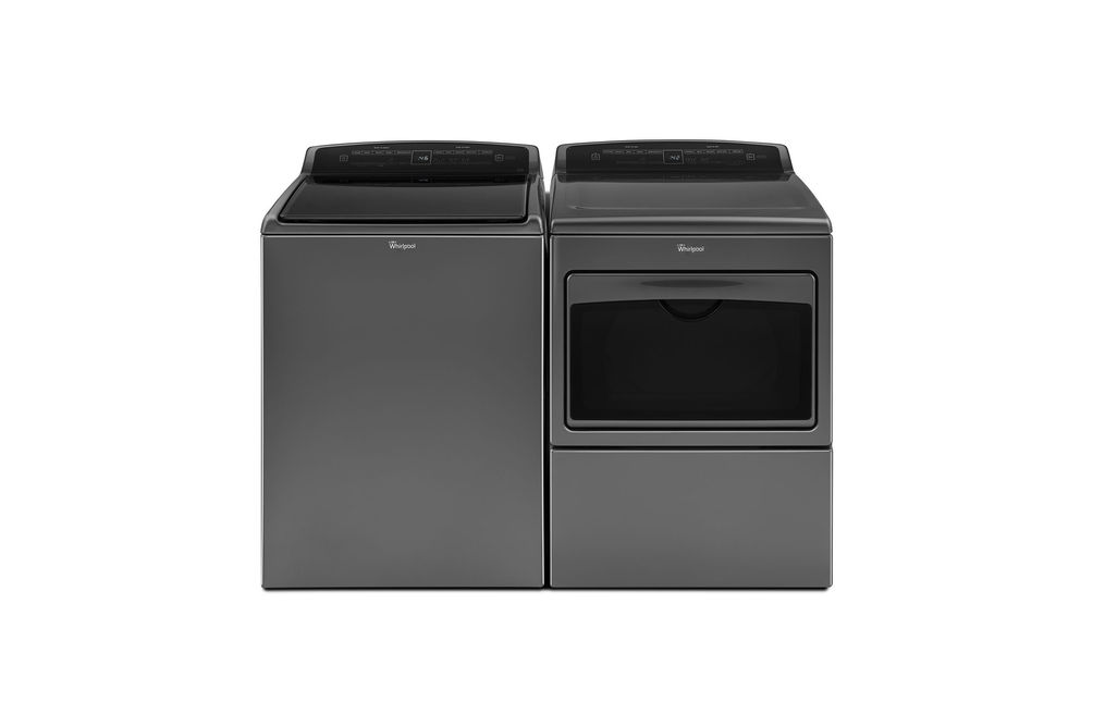 Whirlpool 4.8 Cu. Ft. Top Load Washer and 7.4 Cu. Ft. Electric Dryer