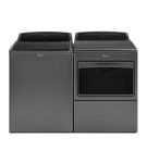 Whirlpool 4.8 Cu. Ft. Top Load Washer and 7.4 Cu. Ft. Electric Dryer