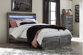 Signature Design by Ashley Baystorm 3-Piece Platform Queen Bedroom Set- Room View