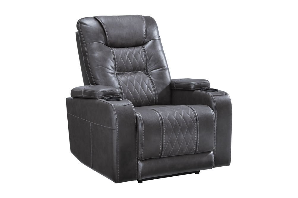Signature Design by Ashley Composer-Gray Power Recliner