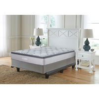 Signature Design by Ashley Augusta Euro Top Full Mattress- Room View