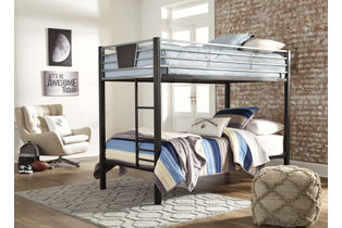 Signature Design by Ashley Dinsmore Twin over Twin Bunk Bed- Room View