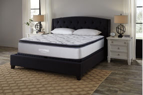 Ashley Sierra Sleep Curacao Pillow Top King Mattress- Room View