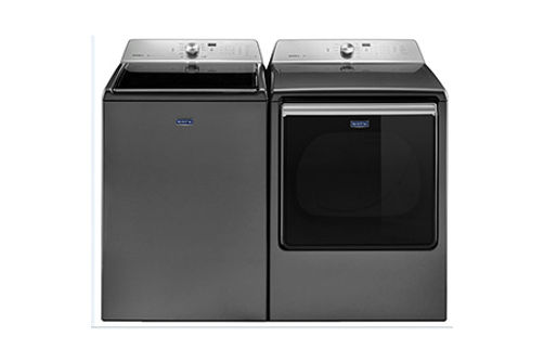 Maytag 5.2 Cu. Ft. Washer with Agitator and 8.8 Cu. Ft. Electric Dryer 