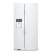 Whirlpool White 21 Cu. Ft. Side-by-Side Refrigerator