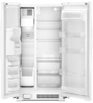Whirlpool White 21 Cu. Ft. Side-by-Side Refrigerator- Empty View
