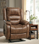 Signature Design by Ashley Yandel Power Recliner- Power Lift