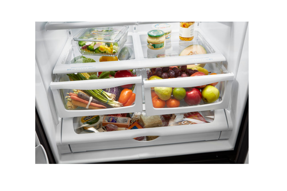 WHIRLPOOL, REFRIGERADORA, FRENCH DOOR, 20 CFT, DISPENSADOR DE AGUA HIELO, Acero Inoxidable