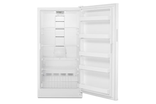 Maytag White 16 Cu. Ft. Upright Freezer- Alternate Open View