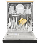 Whirlpool 24 inch Black Portable Dishwasher- Open View