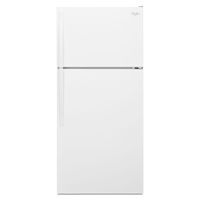 Whirlpool White 14 Cu. Ft. Top-Freezer Refrigerator