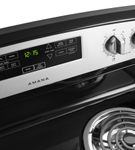 Amana Stainless 4.8 Cu. Ft. Coil Top Electric Range- Top View
