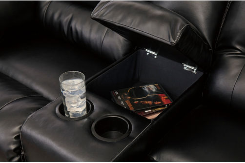 Sofá y Love Seat Reclinable Vacherie-Black de Signature Design by Ashley